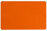 Orange PVC ID Card (CR80/Credit Card Size, 2.13" x 3.38") Pack of 500 - POS OF AMERICA