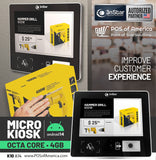 3nStar ANDROID 14 Micro Kiosk K10 Power Over Ethernet Wi-fi, Bluetooth - POS OF AMERICA