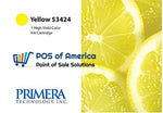 Primera Yellow Color Ink Cartridge, High-Yield 53424 - POS OF AMERICA