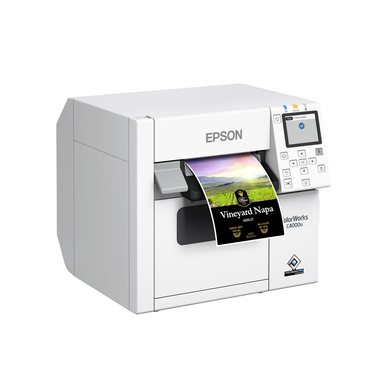 EPSON COLORWORKS CW-C4000 4" Matte Label Printer USB, ETHERNET AND SERIAL FREE SHIPPING C31CK03A9981 | OF AMERICA