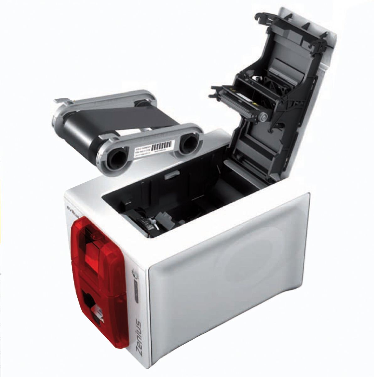 Evolis Zenius PVC Red Card Printer ZN1U0000RS USB– POS OF AMERICA