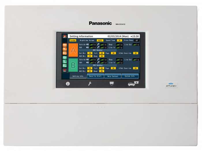 Panasonic Attune II Touchscreen Multimedia Center Module (Single