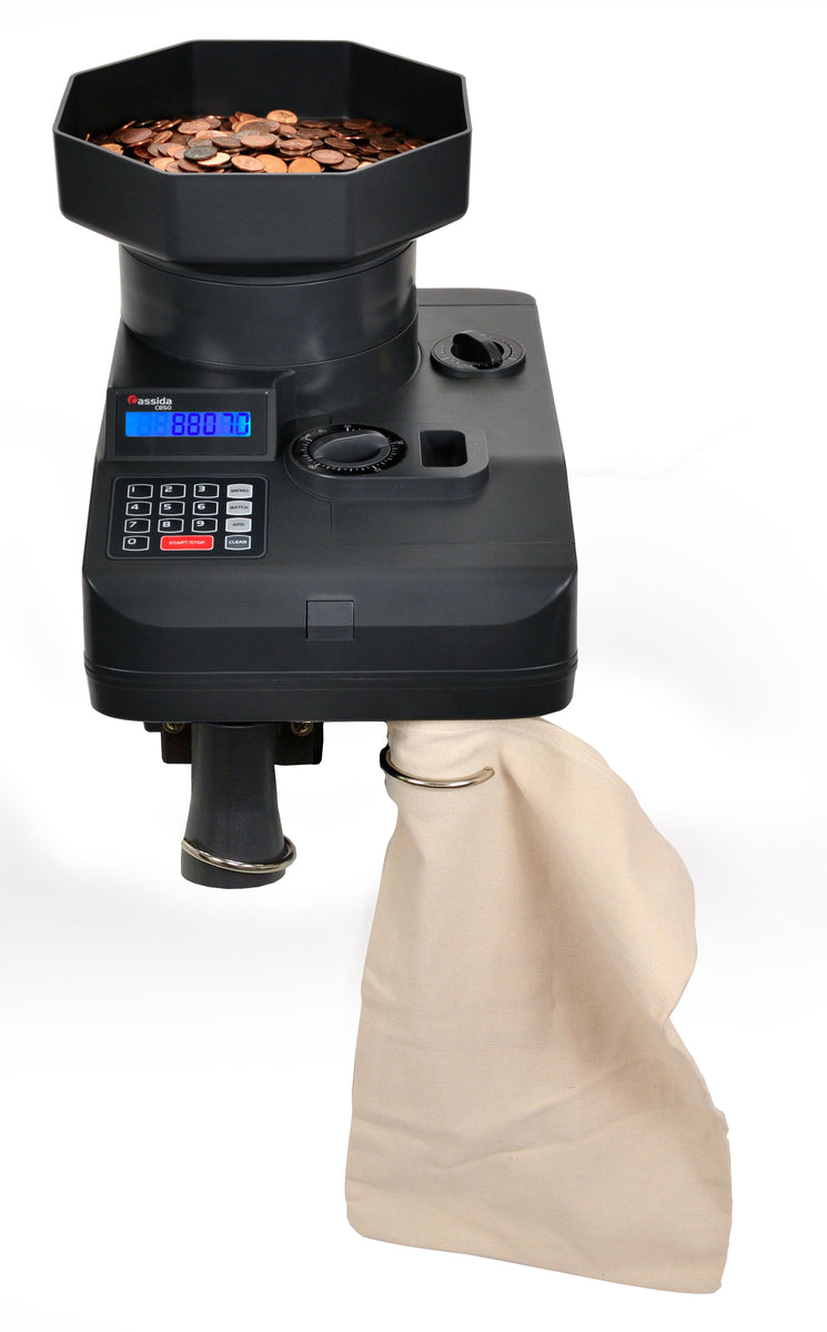 Cassida C850 Portable Heavy-Duty Coin Counter Off-Sorter– POS OF Cassida C850 Portable Heavy-Duty Coin Counter Off-Sorter– POS OF