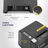 Volcora 80mm POS Thermal Receipt Printer - 50020 USB ETHERNET