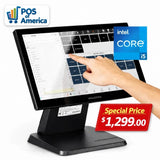 Volcora Pecan POS Terminal Standard Base 15.6" - Intel Core i5 Processor - Windows 11 Professional - Wide Touchscreen Point-Of-Sale