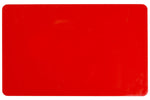 Red PVC ID Card (CR80/Credit Card Size, 2.13" x 3.38") Pack of 500 - POS OF AMERICA