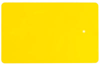 Wristband Adult  25 * 279 mm 100pcs/roll Yellow WB25279-YL - POS OF AMERICA