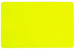 Yellow PVC ID Card (CR80/Credit Card Size, 2.13" x 3.38") Pack of 500 - POS OF AMERICA
