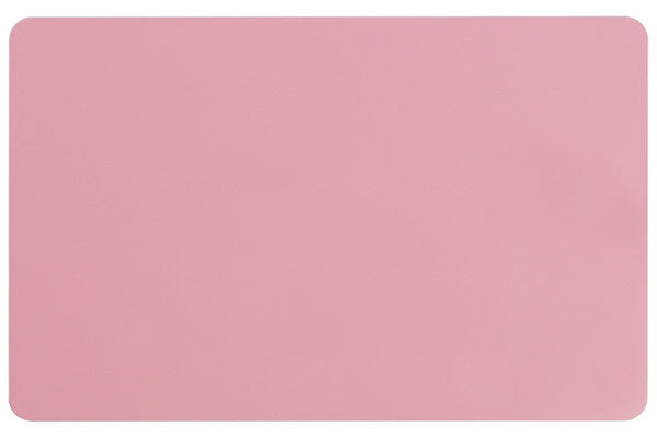 Pink PVC ID Card (CR80/Credit Card Size, 2.13" x 3.38") Pack of 500 - POS OF AMERICA