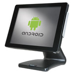 Sam4s SAP-6600II Touch Terminal (Android) MSR Black Cabinet Fanless All-in-One Android Touch Screen Terminal  731007 - POS OF AMERICA