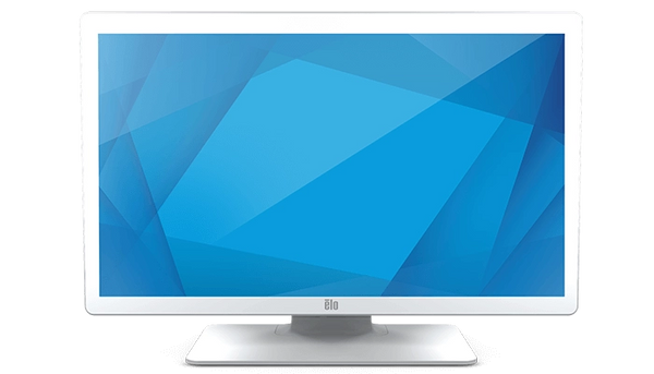 ELO 2703LM 27-inch Wide LCD Medical Grade Touch Monitor, Full HD, Projected Capacitive 10-touch, USB Controller, Anti-Glare, Zero-bezel, VGA and HDMI video interface, White - POS OF AMERICA