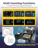 Multi Currencies & Denominators Cash Bill Counter Black clearance item