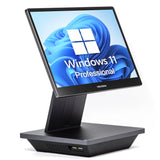 Volcora POS Terminal Pro 15.6" - Intel Core I5 11th Gen Processor - Windows 11 Pro - Gray - Wide Screen Touch Point-Of-Sale
