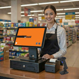 HiStone Terminal J6412 Fanless HK568 Maid Retail Bundle with Windows 11 - POS OF AMERICA