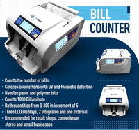 3nStar Bill Counter (BC1005) 110v - POS OF AMERICA