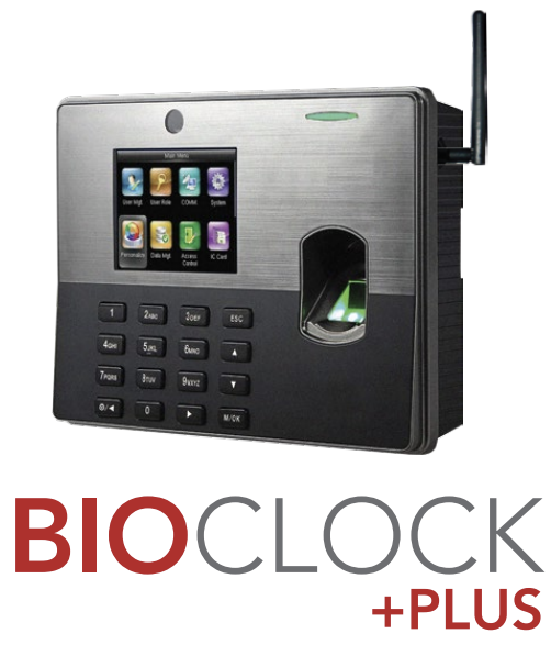 BIO CLOCK PLUS TIME ATTENDANCE AND ACCESS CONTROL WITH FINGERPRINT - POS OF AMERICA