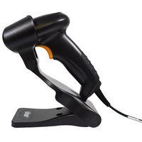 STAR MICRONICS, SCANNER, BSH-32U BLK, HANDHELD, HIGH DENSITY 1D/2D IMAGER, USB CABLE, BLACK, INCLUDES STAND, MC-PRINT AND MPOP COMPATIBLE - POS OF AMERICA