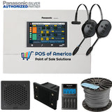 Panasonic Attune II drive-thru 2 ALL IN ONE SYSTEM WX-CH458P with Electrek Condenser Microphone- Single Lane - POS OF AMERICA