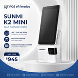 Sunmi K2 Mini Self-Service Kiosk Android 9 Printer Scanner - POS OF AMERICA