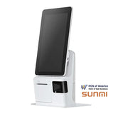 Sunmi K2 Mini Self-Service Kiosk Android 9 Printer Scanner - POS OF AMERICA