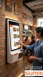 Sunmi K2 Self-Service Wall Mount Kiosk Printer Scanner Android 7 - POS OF AMERICA