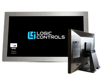 LOGIC CONTROLS, 21.5" LCD CAPACITATIVE TOUCHSCREEN, STAINLESS STEEL CASING, 1920 X 1080 RES, 1P55 RATED FOR WATER/DUST RESISTANCE, HEAT RESISTANT UP TO 140F, UNIVERSAL VESA MOUNT, 3 YR WARRANTY - POS OF AMERICA