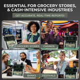 Kolibri Domino V2 Mixed Bill Counter - POS OF AMERICA