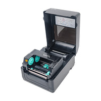3nStar LTT334 4" Direct Thermal/Thermal Transfer  Label Printer 300mt Ribbon - USB & LAN Interface - External Label Dispenser - POS OF AMERICA