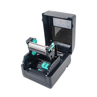 3nStar LTT334 4" Direct Thermal/Thermal Transfer  Label Printer 300mt Ribbon - USB & LAN Interface - External Label Dispenser - POS OF AMERICA