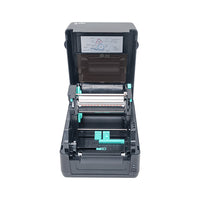3nStar LTT334 4" Direct Thermal/Thermal Transfer  Label Printer 300mt Ribbon - USB & LAN Interface - External Label Dispenser - POS OF AMERICA