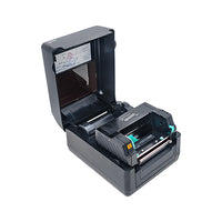 3nStar LTT334 4" Direct Thermal/Thermal Transfer  Label Printer 300mt Ribbon - USB & LAN Interface - External Label Dispenser - POS OF AMERICA
