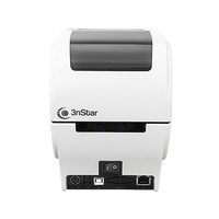 3nStar LTT422 4" Direct Thermal/Thermal Transfer  Label Printer 300mt Ribbon - USB & LAN Interface - POS OF AMERICA