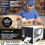 3nStar 4" Industrial Direct and Thermal Transfer Label Printer USB Ethernet Serial LTT644 - POS OF AMERICA