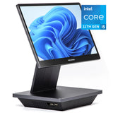 Volcora POS Terminal Pro 15.6" - Intel Core I5 11th Gen Processor - Windows 11 Pro - Gray - Wide Screen Touch Point-Of-Sale