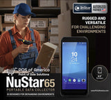 3nStar NuStar 65 Portable Data Collector Android 14  DC0650-2N with Free Rubber Boot with hand strap - POS OF AMERICA