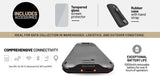 3nStar NuStar 65 Portable Data Collector Android 14  DC0650-2N with Free Rubber Boot with hand strap - POS OF AMERICA