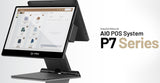 3nStar P7 All-in One Point of Sale Station N97, 8GB RAM, 240GB SSD, Capacitive,  Wi-Fi, BT,  Windows 11 IOT Enterprise