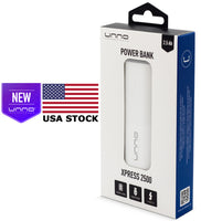 UNNO TEKNO XPRESS 2500 POWER BANK | 2500mAh - POS OF AMERICA