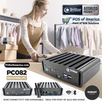 3nStar Industrial mini PC Fanless Industrial PC Fanless J6412 PC082WV 8GB+240GB SSD WINDOWS 11 - POS OF AMERICA
