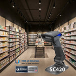 3nStar Handheld 2D Scanner with OCR & Autosense SC420 USB