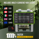 Kolibri Signature V2 Mixed Bill Counter - POS OF AMERICA