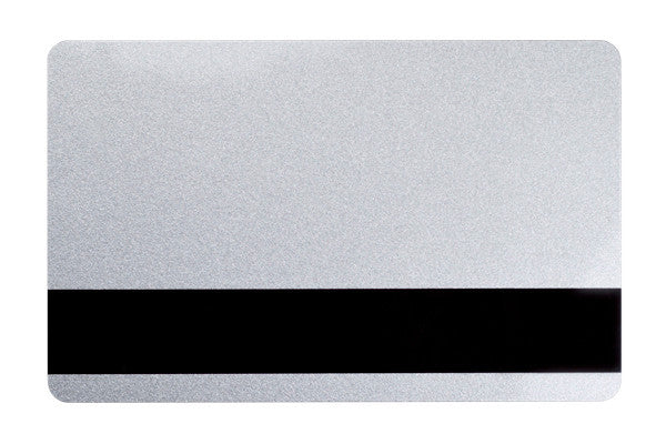 Silver PVC ID Card with 1/2
