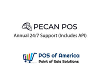 Pecan Annual 24/7 Support (Includes API) - POS OF AMERICA