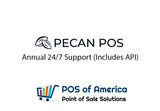 Pecan Annual 24/7 Support (Includes API) - POS OF AMERICA