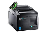 Star Micronics THERMAL PRINTER, TSP143IIIU GRY USTSP100III, THERMAL, CUTTER, USB, LIGHTNING, GRAY, USB CABLE, INT PS