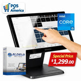 Volcora Aldelo POS Terminal Standard Base 15.6" - Intel Core i5 Processor - Windows 11 Professional - Wide Touchscreen Point-Of-Sale