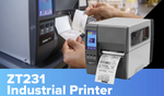 Zebra ZT231 Ethernet - USB - USB Host - Serial - Bluetooth - US - With Cutter - 4.3" Display Screen 203DPI - POS OF AMERICA