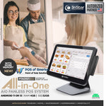 3nStar Android Fanless All-in-One 15.6"  All-in-One, Android 11, Quad-Core, 4GB RAM, 32GB Storage, Capacitive, Wifi, BT PTA0157-432 - POS OF AMERICA