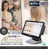 3nStar Android Fanless All-in-One 15.6"  All-in-One, Android 11, Quad-Core, 4GB RAM, 32GB Storage, Capacitive, Wifi, BT PTA0157-432 - POS OF AMERICA