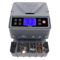 C300 Commercial-Grade Electronic Coin Sorter, Counter and Wrapper - POS OF AMERICA